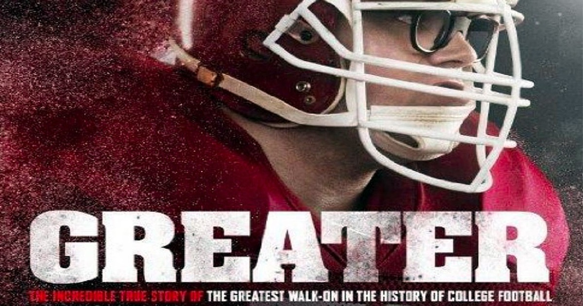 The film "Greater" explores the life of football player Brandon Burlesworth and how to keep one's faith when bad things happen to good people. Photo courtesy of Greater Productions.