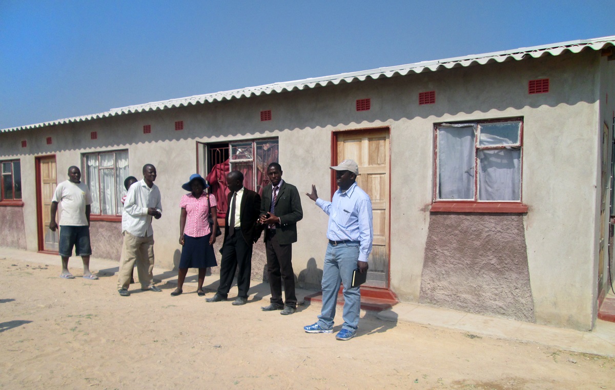 The latest staff duplex was constructed with assistance from the Western Pennsylvania Annual Conference. Photo courtesy Eveline Chikwanah