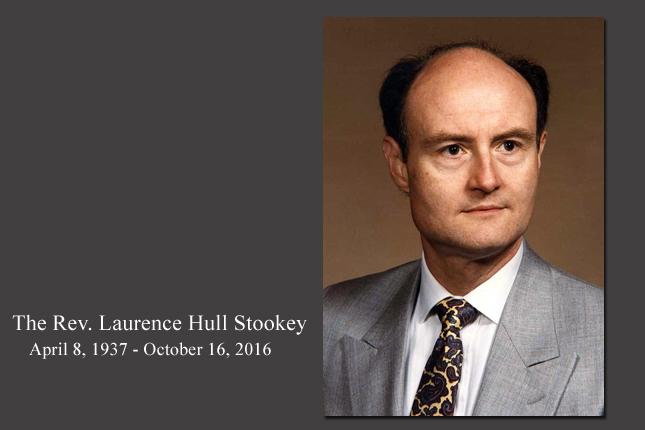 The Rev. Laurence Hull Stookey, longtime professor at Wesley Theological Seminary in Washington, shaped the way United Methodists worship, especially the celebration of baptism. Photo courtesy of Wesley Theological Seminary.