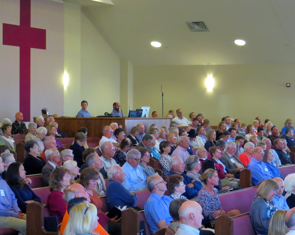 Parker United Methodist Church in Parker, Co., near Denver, is described by its district superintendent as a vital congregation. But it has a range of views on homosexuality. Photo by Sam Hodges, UMNS.