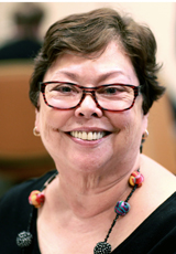 Kathleen Thomas-Sano at the 2014 quadrennial budget discussion of the Connectional Table and the General Council on Finance and Administration. Photo by Kathleen Barry, United Methodist Communications