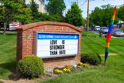 Silver Spring United Methodist Church in Washington area will host a