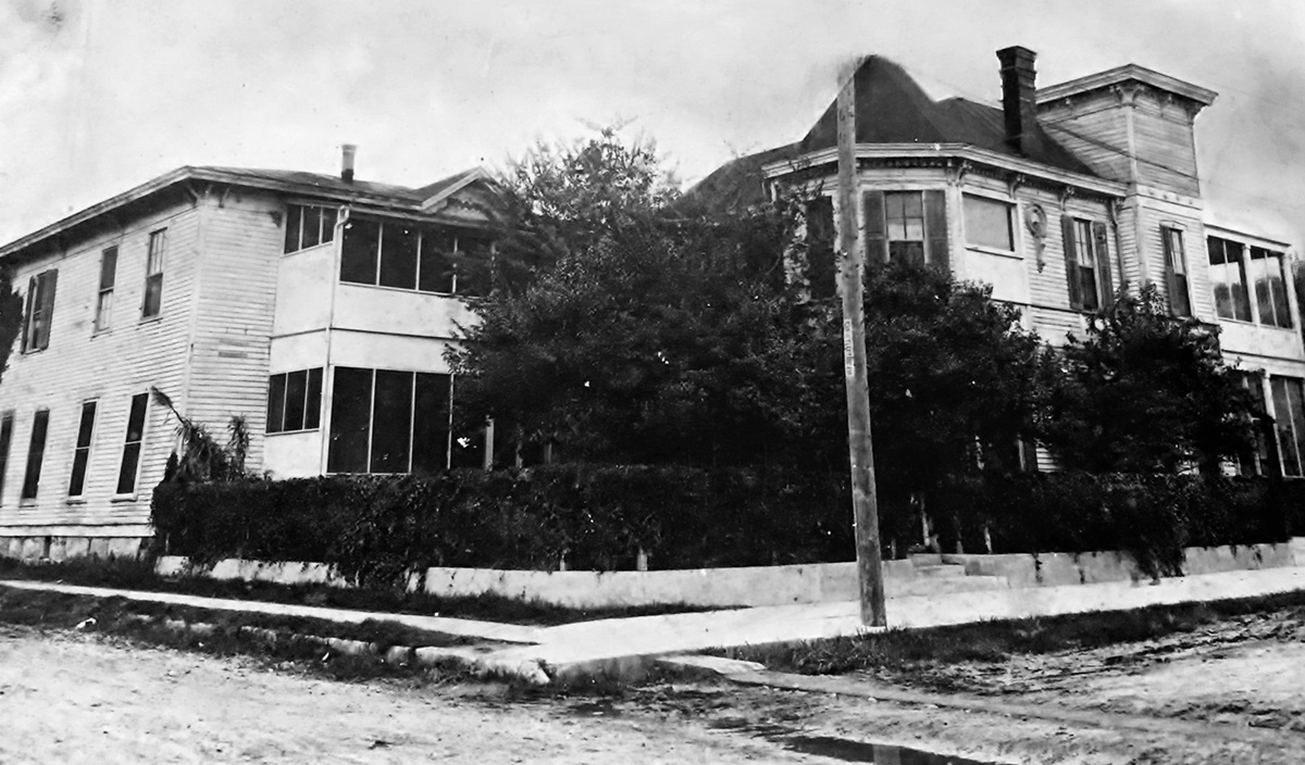 Mary “Madam” Volino’s brothel on Saba Street, in San Antonio, Texas, was a popular place. With Volino’s conversion to Christianity in 1895, the brothel would become a Methodist rescue home for young women in prostitution. Later it would be a place for young women pregnant out of wedlock to give birth, with the ministry arranging adoptions. The ministry goes on, in a different location, as Providence Place. It still arranges adoptions but also works with young people with disabilities. Photo courtesy of Providence Place.