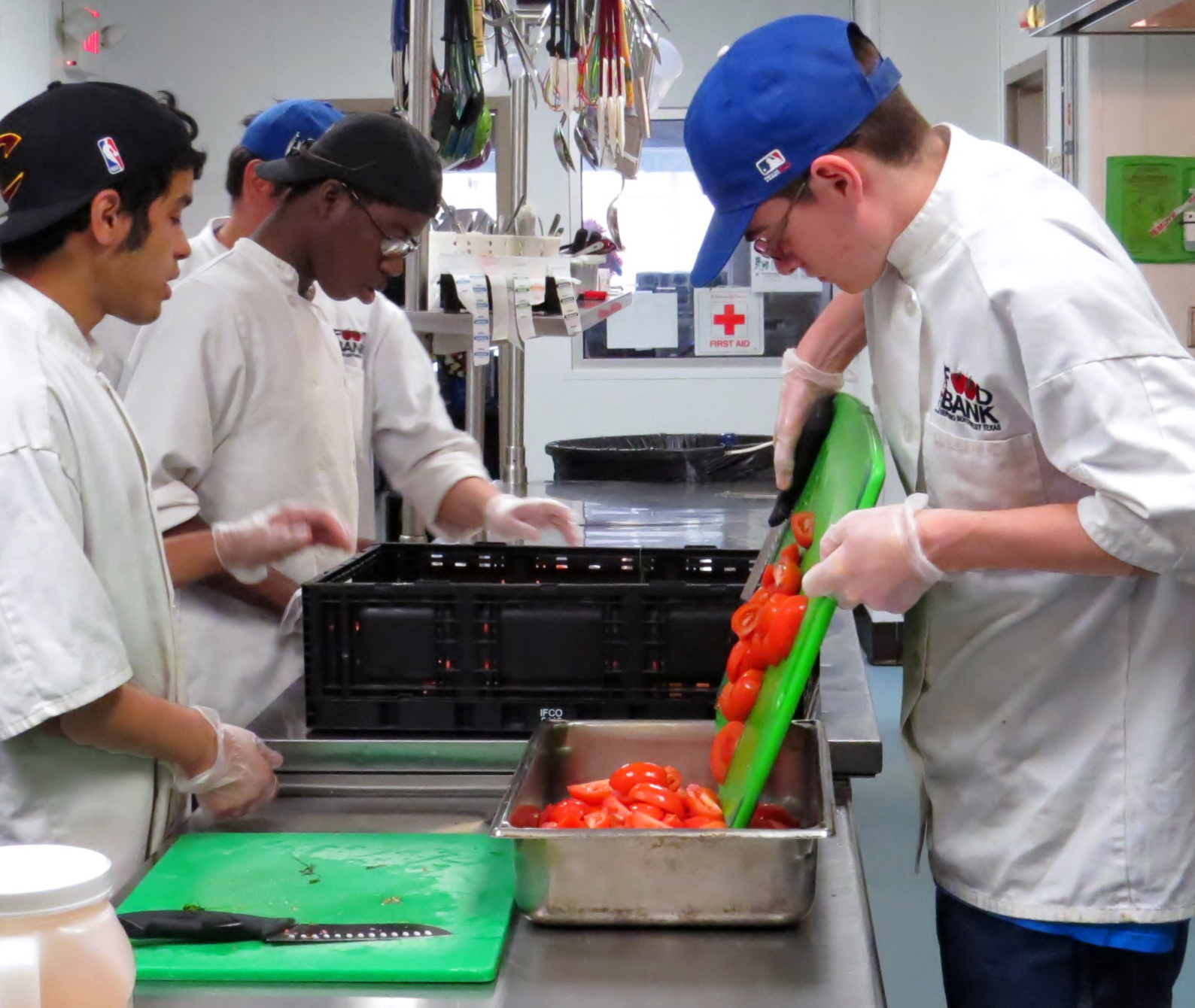 Providence Place in San Antonio, Texas, works to give culinary skills to young people with disabilities. The 122-year-old ministry was long known as the Methodist Mission Home of Texas and began in a former brothel whose madam, Mary Volino, had a dramatic conversion to Christian faith. Photo by Sam Hodges, UMNS.
