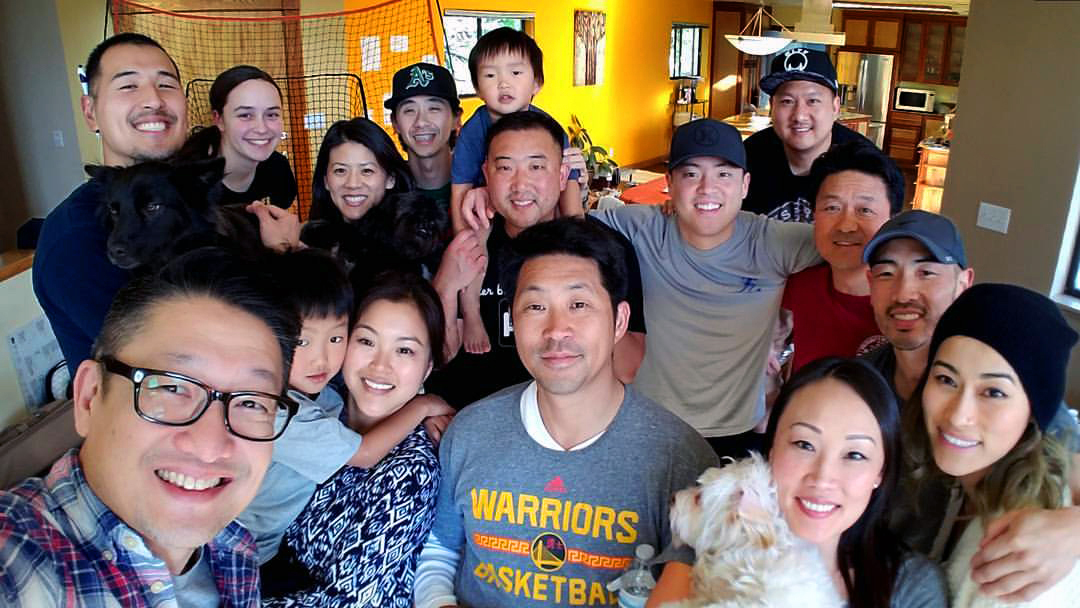 Members of Embrace Church in northern California’s Bay Area pose for a group selfie. The new church, which launched officially in July 2015, began as a small group of Oakland Korean United Methodist Church. Photo courtesy of Embrace Church.