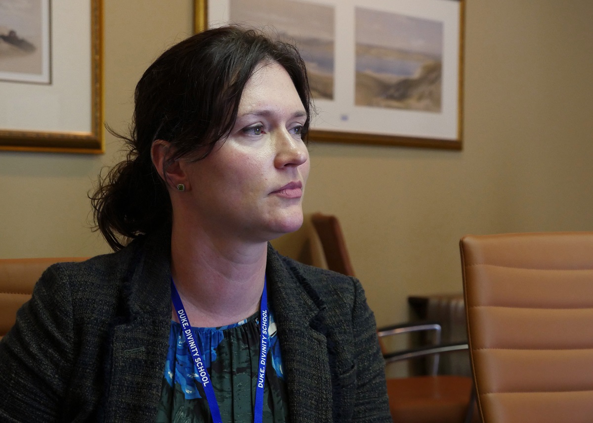 Liz DeGaynor was first a student and is now a member of the faculty. 
