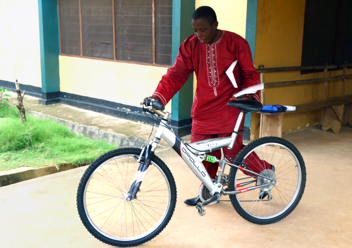 Bikes boost church growth in Sierra Leone