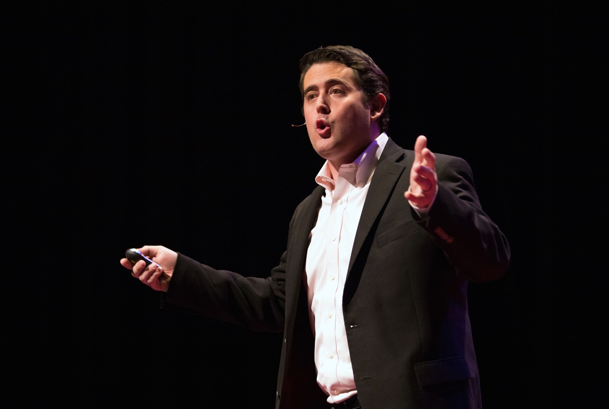 The Rev. Arthur Jones is a fan of TED Talks and gave one in April at a TEDx event in Plano, Texas, where he is associate pastor of St. Andrew United Methodist Church. Photo courtesy TEDxPlano.