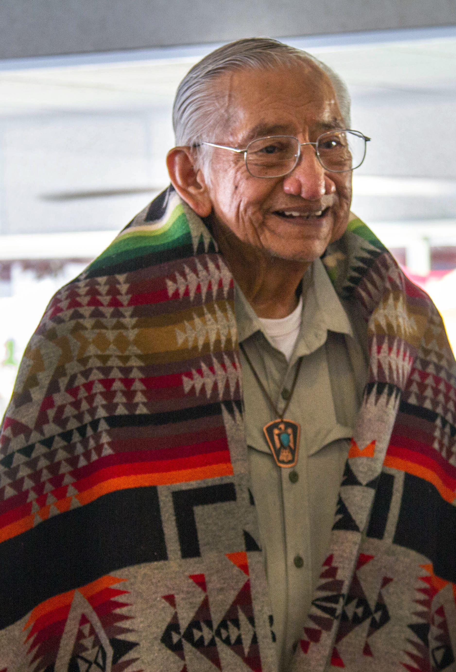 The Rev. Homer Noley was a founder of the National United Methodist Native American Center and has been an advocate for Native Americans since the 1960s. Photo by Ginny Underwood, UMNS.