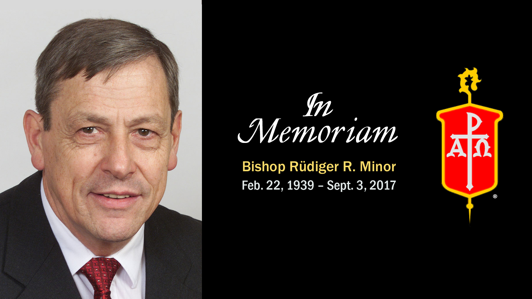 United Methodist Bishop Ruediger R. Minor died Sept. 3, 2017. Photo by Mike DuBose, UMNS.