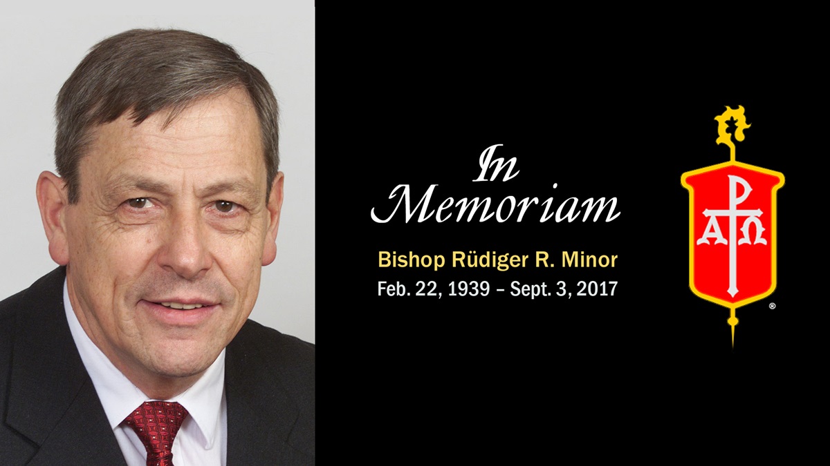 United Methodist Bishop Ruediger R. Minor died Sept. 3, 2017. Photo by Mike DuBose, UMNS.