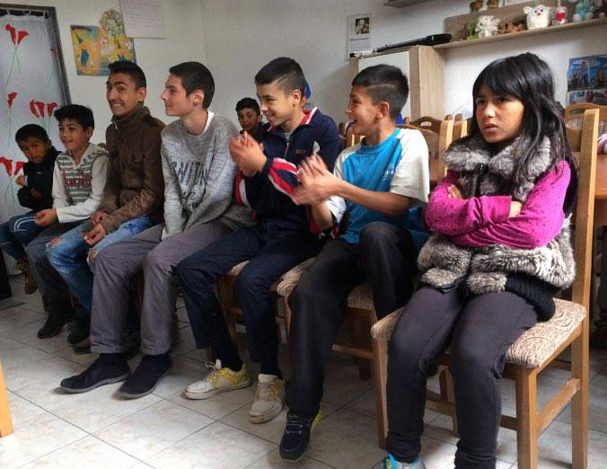 Twenty-two Roma children from Ohrid are participating in a unique school project of The United Methodist Church in Macedonia. In Europe, Aug. 2, 2017, was dedicated to the memory of thousands of Roma lost their lives in concentration camps during WWII, but the ethnic group still faces discrimination. Photo courtesy of Christina Cekov.
