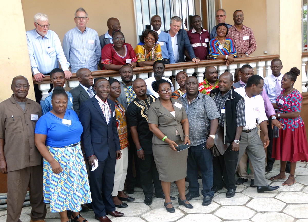 Sponsored by the Norwegian Partnership in Development, a development program cooperation among United Methodist churches in Sierra Leone, Liberia and Zimbabwe, a weeklong training in Freetown aimed to create an awareness of Christian leadership skills, having value for others, ethics, running a corruption-free institution and more. Photo by Phileas Jusu, UMNS.
