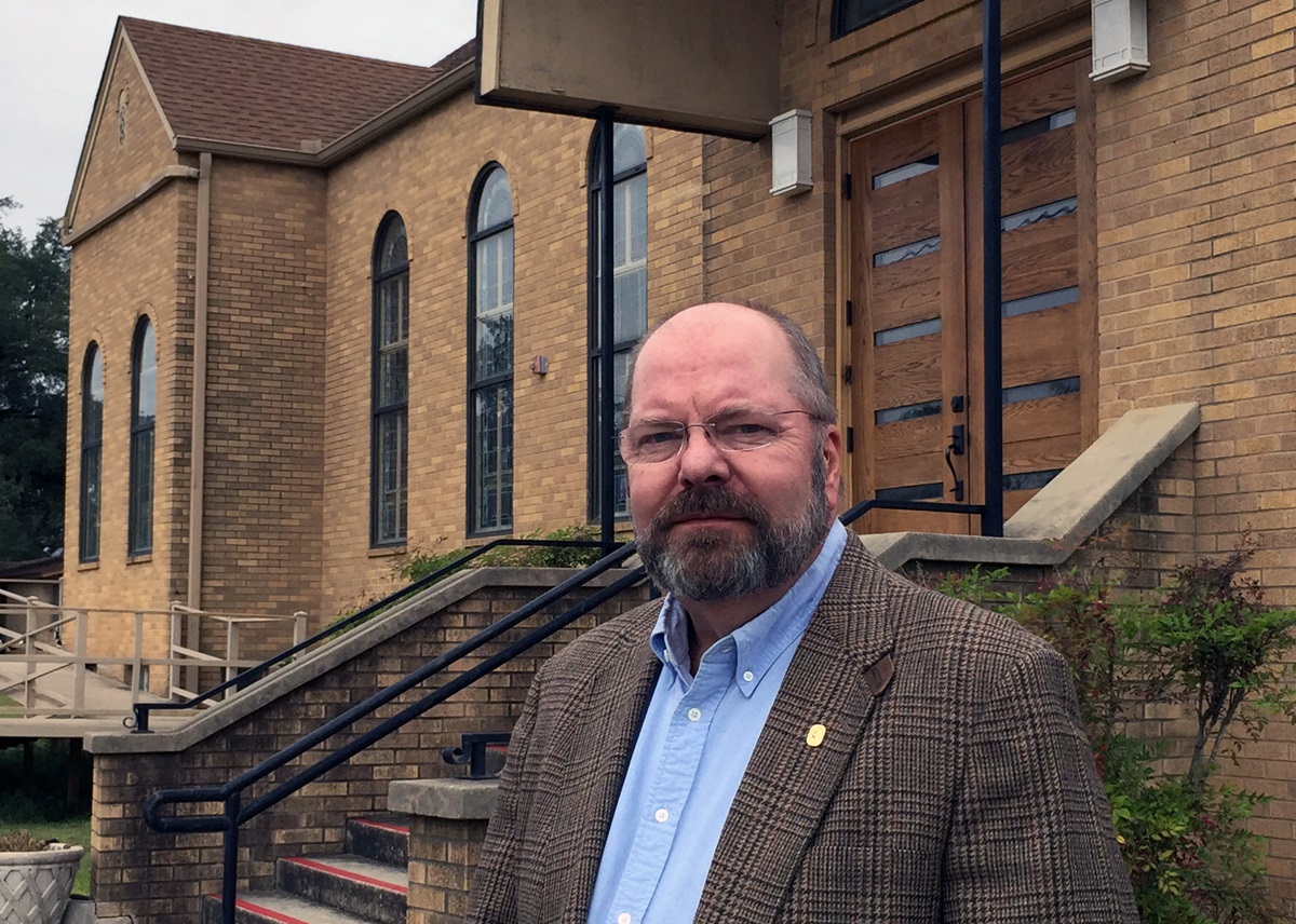 Mark R. Mitchell, lay leader of Flores United Methodist Church and the Las Misiones District of the Rio Texas Conference, has organized local professionals to offer free help to families affected by the Nov. 5, 2017, massacre at nearby First Baptist Church of Sutherland Springs, Texas. Photo courtesy Mark R. Mitchell.