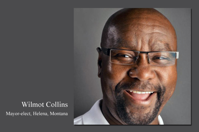 Wilmot Collins made big news recently as a Liberian refugee who won election as mayor of Helena, Montana. Collins and his wife, Maddie, are longtime, active members at Helena's Covenant United Methodist Church. Photo courtesy of Wilmot Collin.