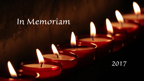 Notable deaths of 2017, article by United Methodist News Service. Photo by Silvia and Frank, courtesy of Pixabay.