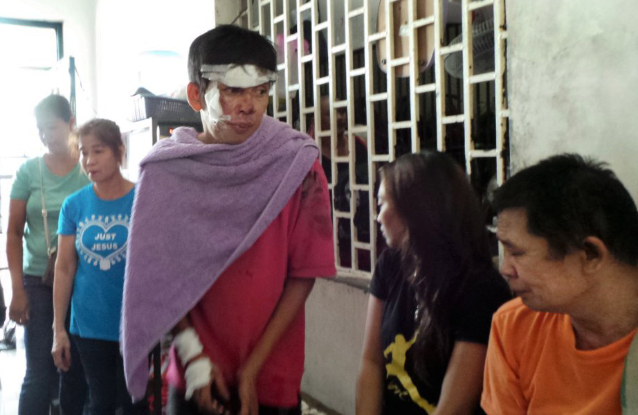 This inmate was being processed while members of New Hill Burning Bush United Methodist Church was visiting the Camalig Meycauayan City Jail in Bulacan, Philippines. The church started the ministry in 2016.