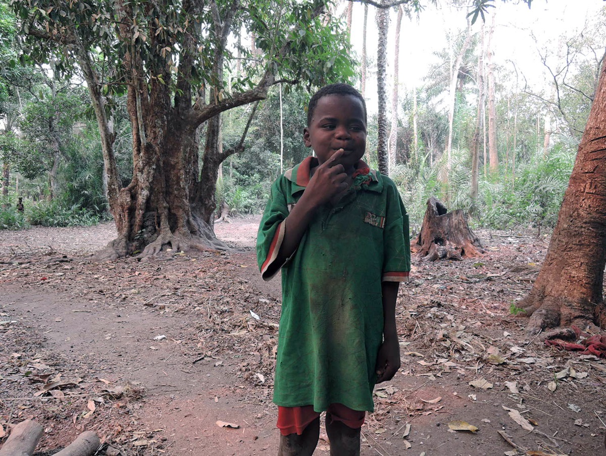 Born blind with cataracts on both eyes, 8-year-old Morlai Bangura, who lives in the remote village of Barmoi in northern Sierra Leone, can now see. Thanks to successful eye operations at the Sierra Leone Conference’s Lowell and Ruth Gess United Methodist Eye Hospital, Morlai has started attending school in eastern Freetown. Photo courtesy of Dr. Moges Teshome, Lowell and Ruth Gess United Methodist Eye Hospital.