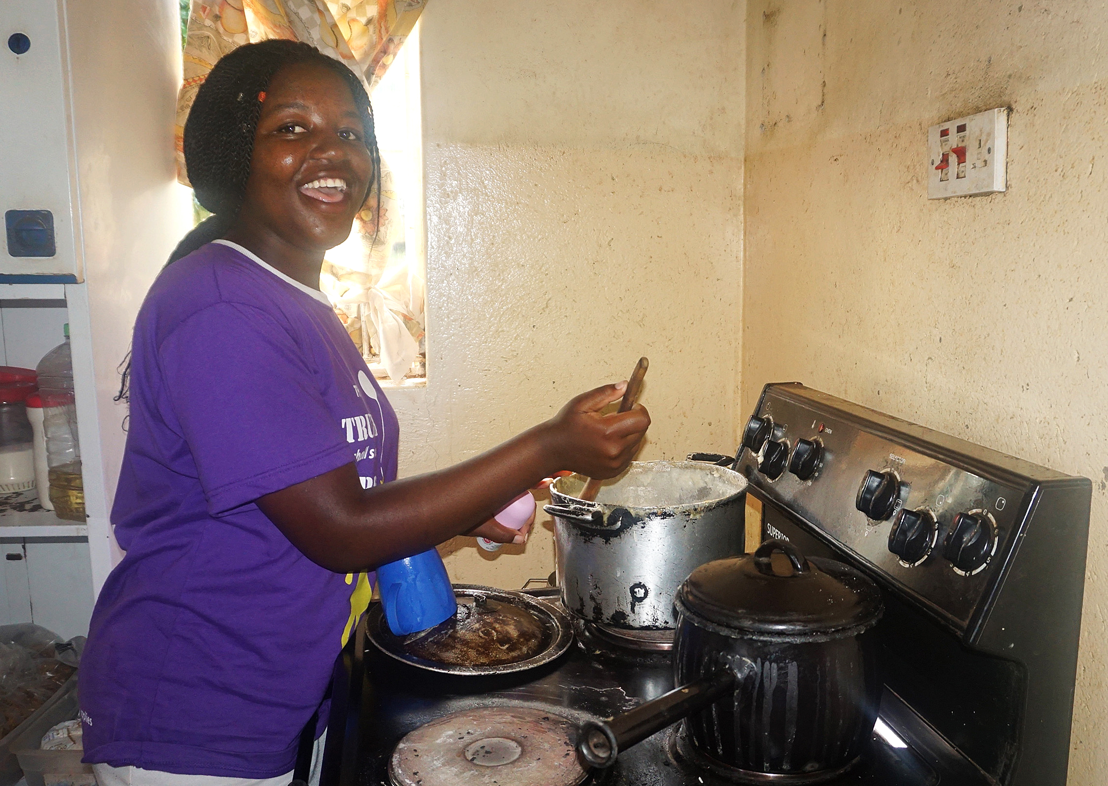 Juliet Sithole, who lives at The Fairfield Children’s Home at The United Methodist Church’s Mutare Mission in Zimbabwe, said her life has been transformed through donations to the center. Sithole plans to enroll at Africa University in August. Photo by Kudzai Chingwe, UMNS.