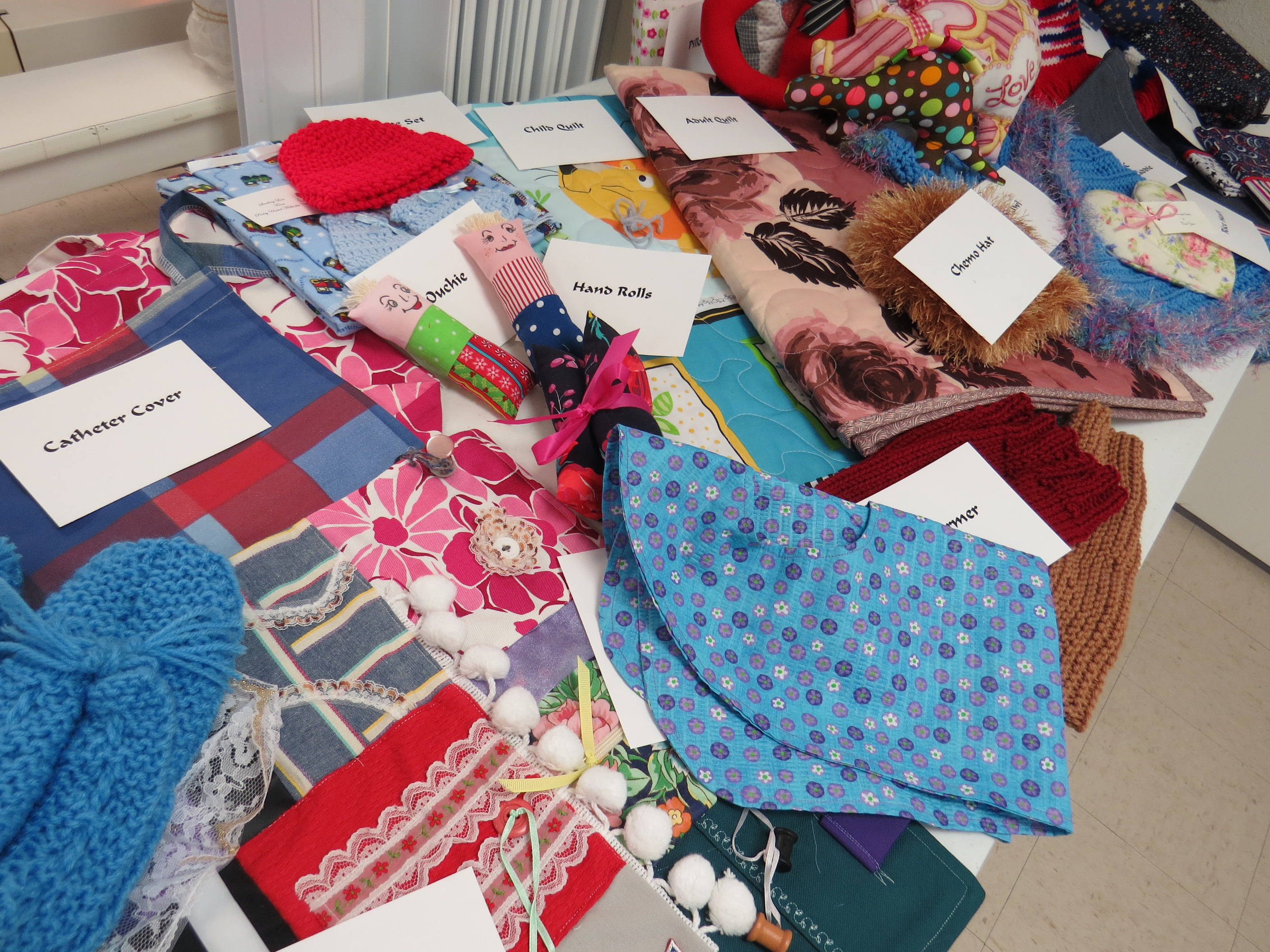 Tiny church’s sewing group comforts thousands with cloth United