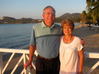 Susan Ramer and Lloyd Ramer met at a United Methodist camp and have been married for 43 years. A web-only photo courtesy the Ramers.