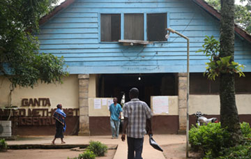 Ganta (Liberia) United Methodist Hospital was founded by two United Methodist missionaries in 1926.