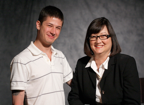 When Thomas was on the streets as a drug addict, his mother, Kathleen, routinely called the morgues trying to locate her son. She tells her story in Broken to Peace, a new video study series produced by United Methodist Communications that focuses on people who have overcome troubled times with God's help. A UMNS photo by Ronny Perry.