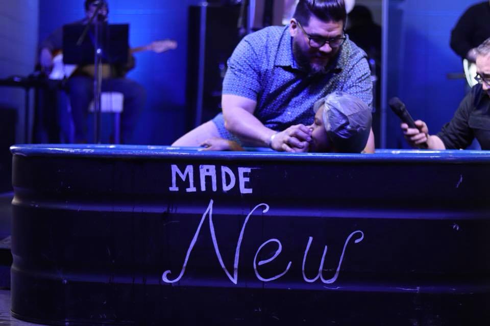 “We have baptized more than 67 people during last year and received them in the family of Jesus”, said Rev. Juan Garay who is pastor at Urban Poiema Church. Photo courtesy by Urban Poiema Church Communications Team.