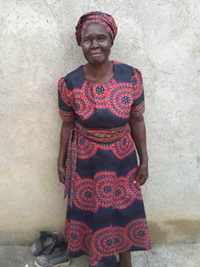 Gladys Muperere traveled 50 miles from her home village each month for a checkup with Dr. Manyeza. “I will miss him,” the 76-year-old grandmother said. Photo courtesy of Hartzell High School.