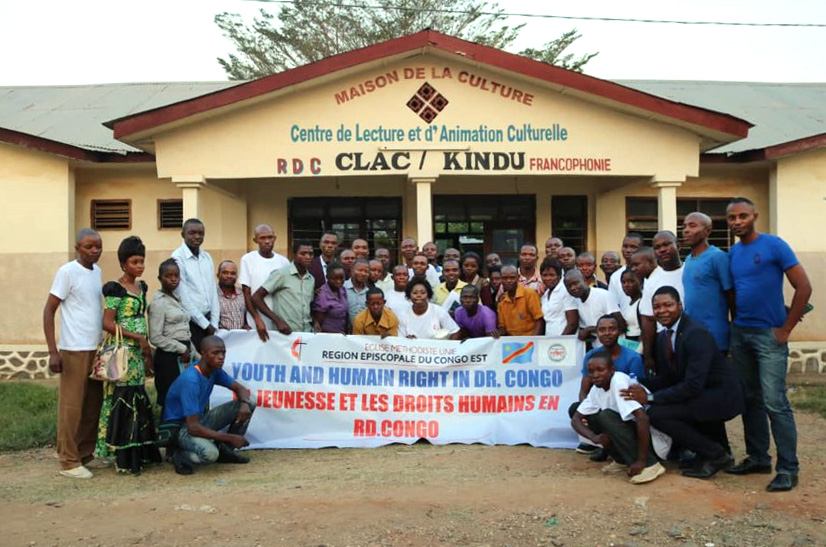 The United Methodist Board of Church and Society is helping fund civic education for young people in the area of election violence prevention. Photo by Chadrack Londe, UMNS.