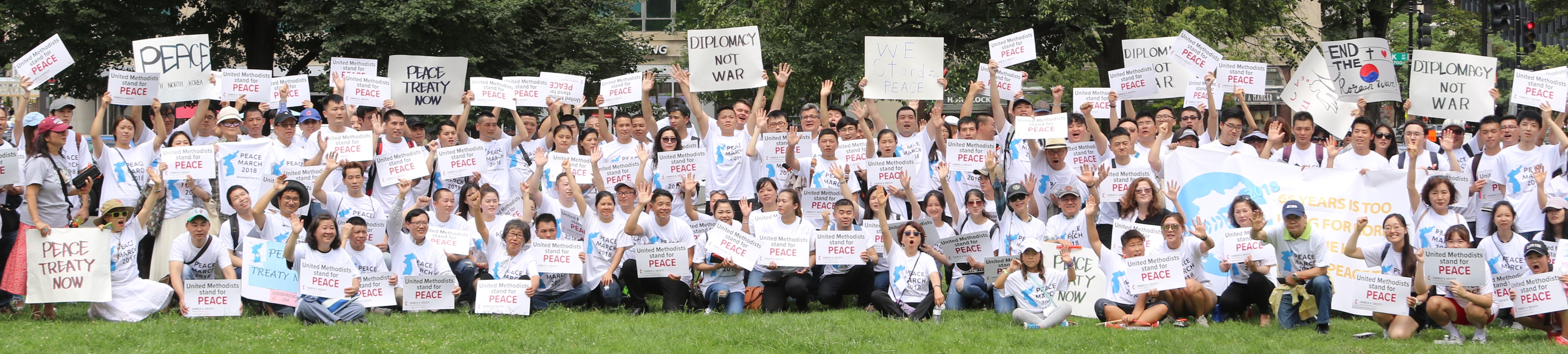 Korean Peace Festival and Vigil 2018 held at Foundry United Methodist Church , Washington DC. Photo by Thomas Kim, UMNS