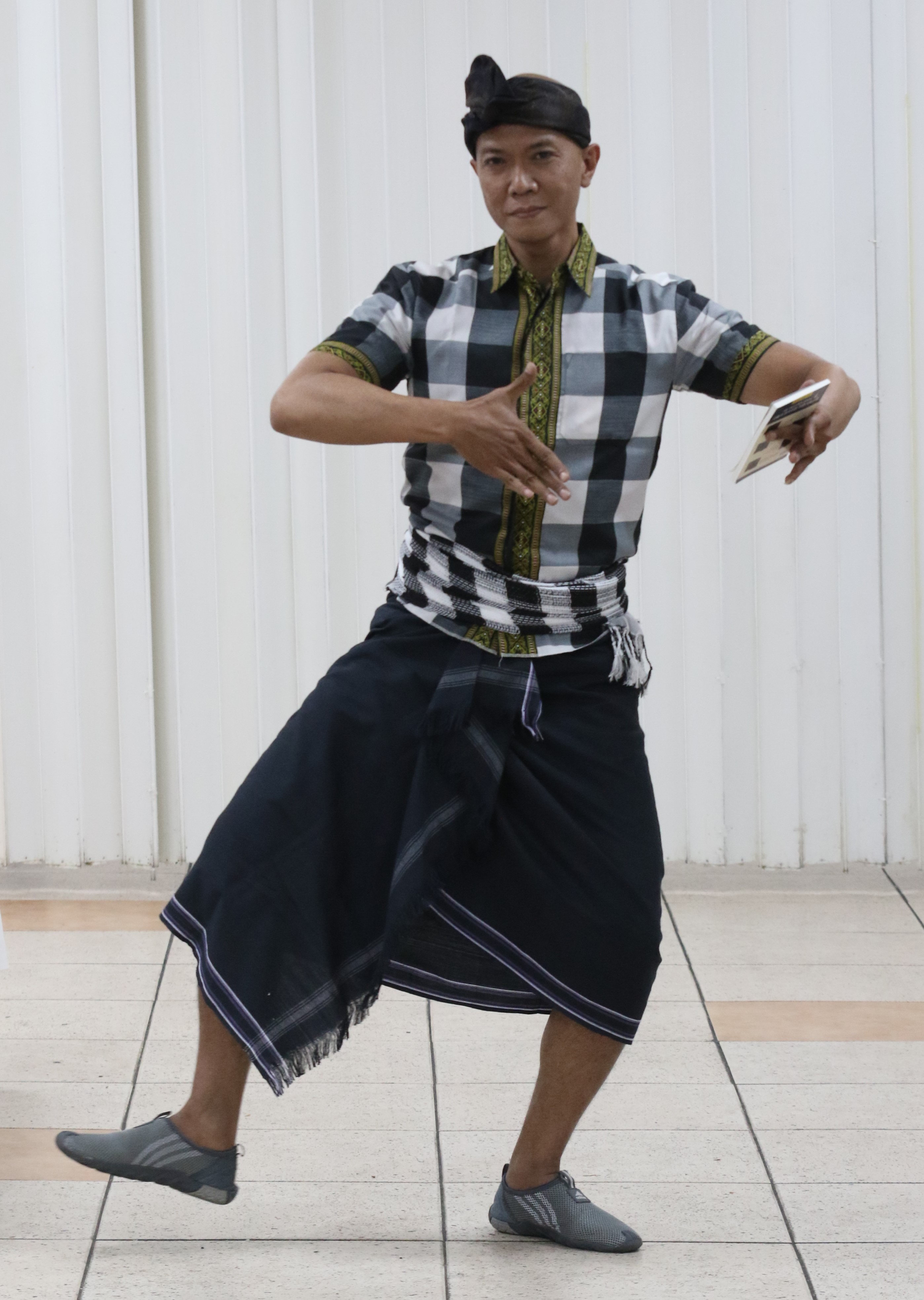 A participant from Malaysia dances during the ceremony. Photo by Thomas Kim, UMNS.
