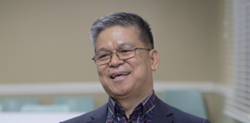 Bishop Ciriaco Q. Francisco, video image by United Methodist News Service