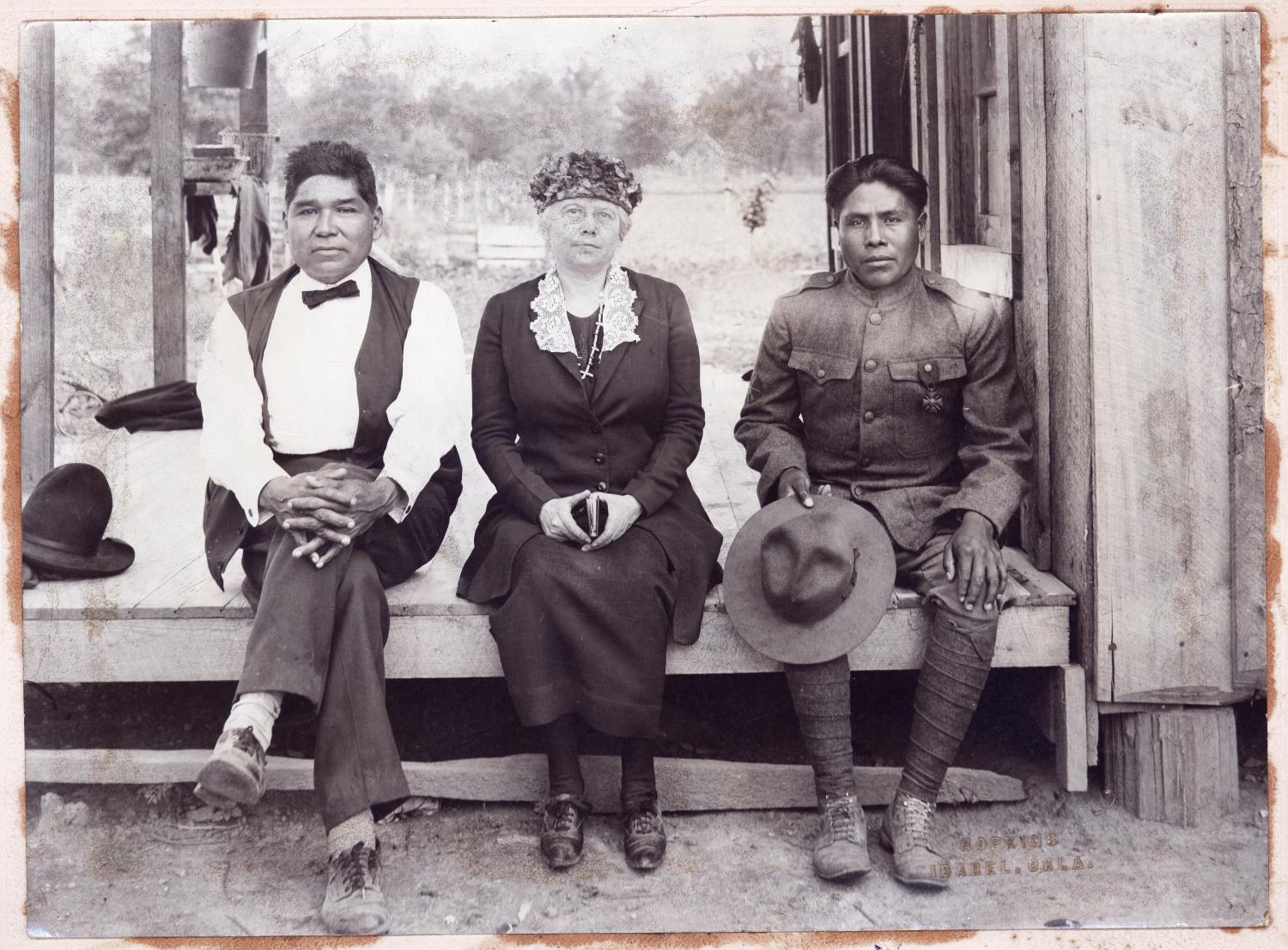 Honoring WWI code talker, Native veterans