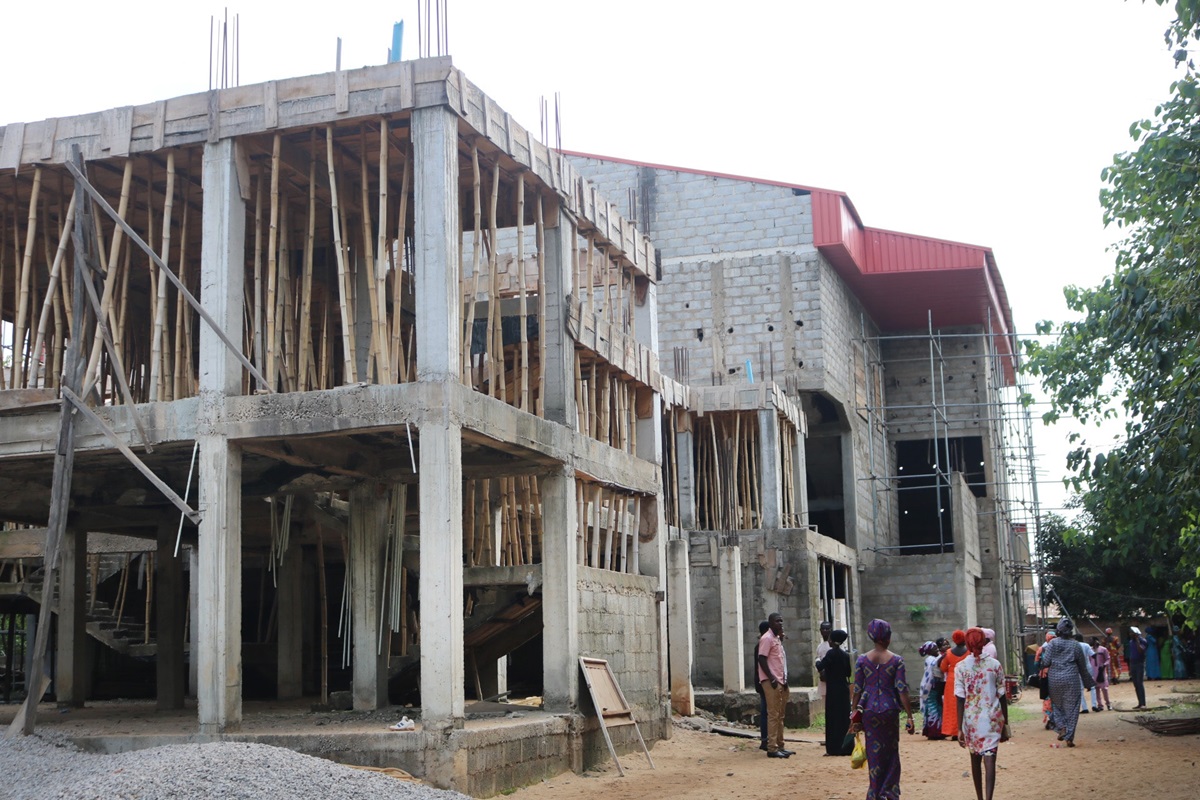 Abuja Area 1 United Methodist Church in Abuja, Nigeria, was started 10 years ago and is still under construction. Photo by E Julu Swen, UM News.  Abuja Area 1 United Methodist Church in Abuja, Nigeria, was started 10 years ago and is still under construction. Photo by E Julu Swen, UM News.