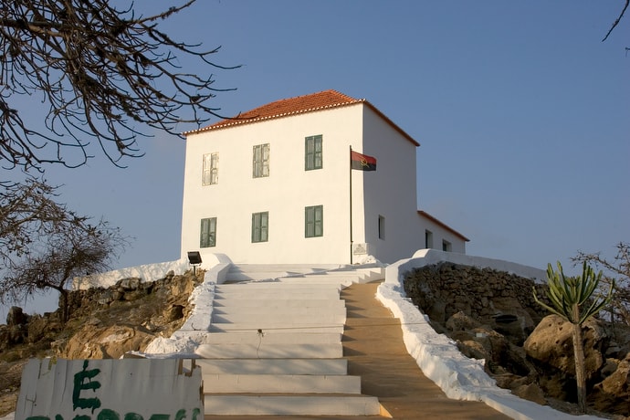 Angola’s National Slavery Museum, south of Luanda, helps preserve the history of the country’s slave
trade from the site where slaves were shipped to the Americas. 2006 file photo by Mike DuBose, UM News.