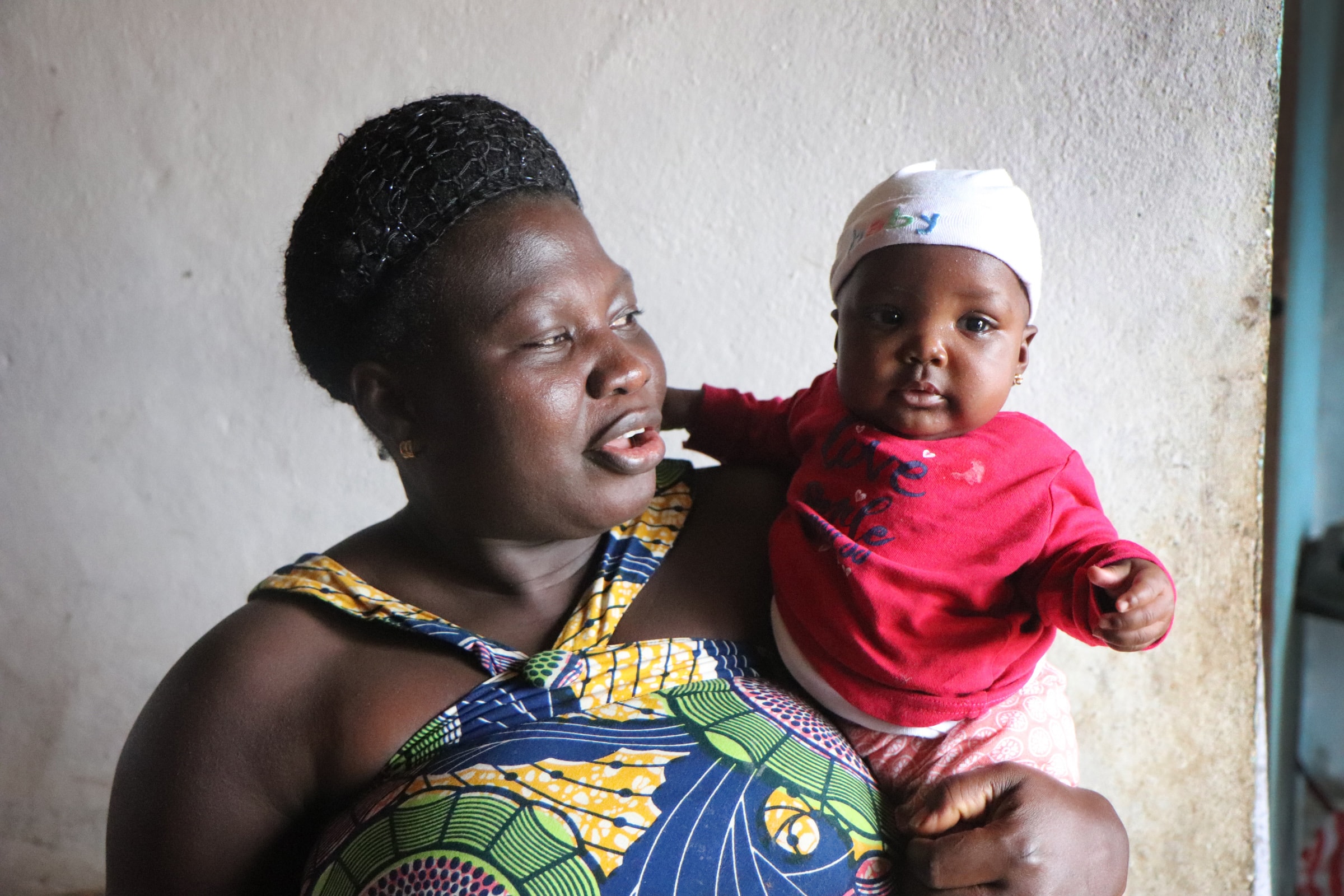 Mary Eben recounts the eight months she spent hiding in a forest following violence between rebel forces and the Cameroonian government. Her church, Jerusalem United Methodist Church in Duala, Cameroon, has assisted her throughout her ordeal. Photo by Isaac Broune, UM News. 