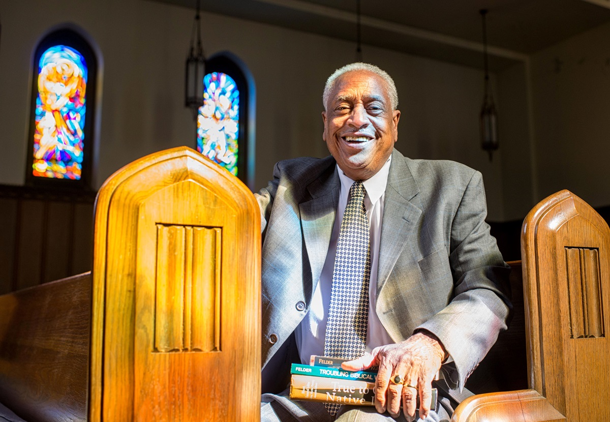 Cain Hope Felder, June 9, 1943-Oct. 1, 2019. Photo courtesy of JK Photography, Howard University Cain Hope Felder, June 9, 1943-Oct. 1, 2019. Photo courtesy of JK Photography, Howard University