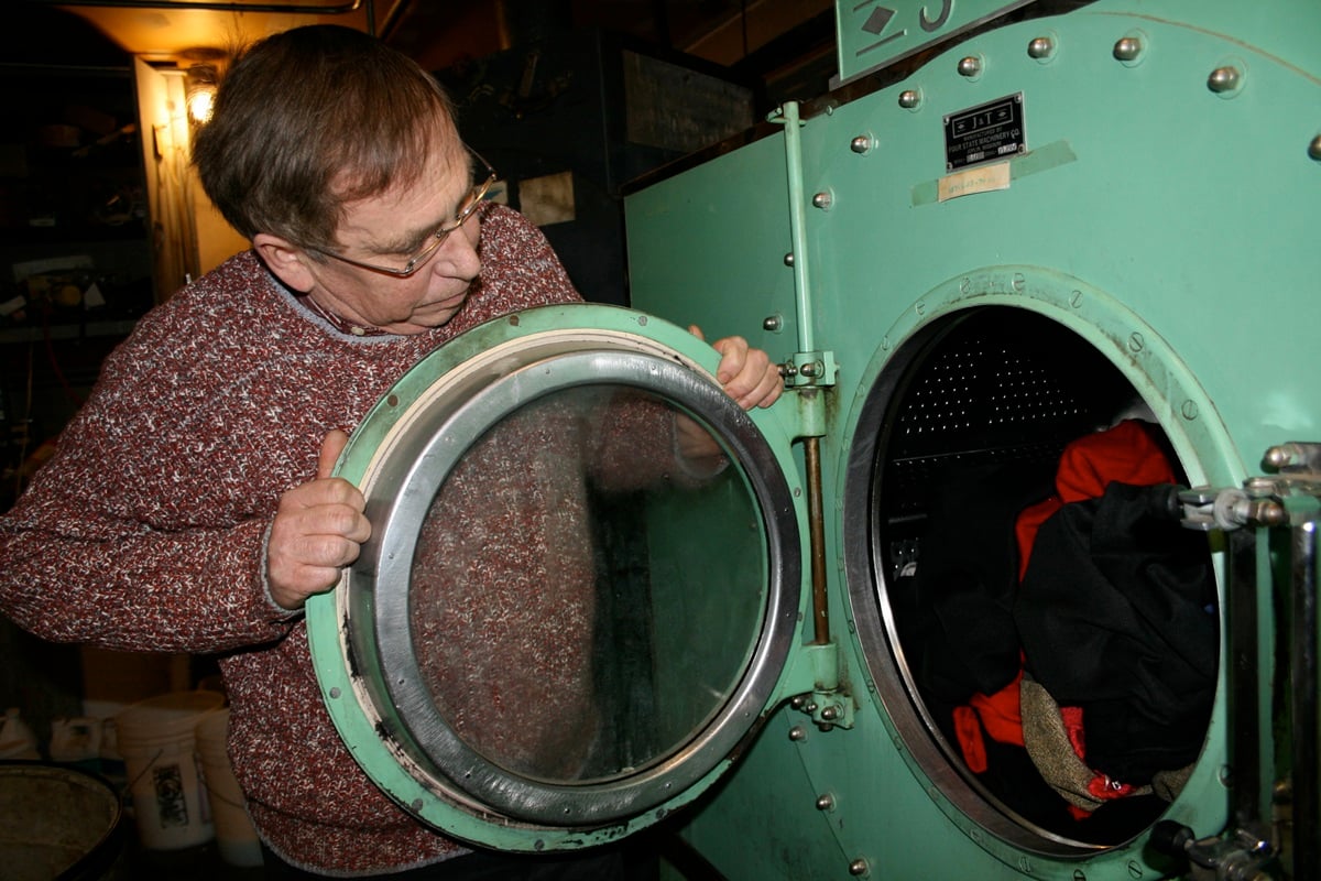 Dennis Valstad from Immanuel United Methodist Church at Vogue Dry Cleaners in Ribon, Wisconsin. Photo courtesy of Ripon Commonwealth Press-Express. Dennis Valstad from Immanuel United Methodist Church at Vogue Dry Cleaners in Ribon, Wisconsin. Photo courtesy of Ripon Commonwealth Press-Express.