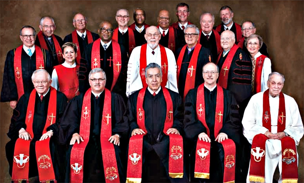 Obispos de la Jurisdicción Centro Sur de La Iglesia Metodistas Unida. Foto cortesía Colegio de Obispos de la Jurisdicción Centro - Sur.  Obispos de la Jurisdicción Centro Sur de La Iglesia Metodistas Unida. Foto cortesía Colegio de Obispos de la Jurisdicción Centro - Sur.