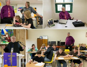 The Rev. Michael Funkhouser leads three churches in rural West Virginia with the help of his wife Ann. Photos by Mike DuBose, UMNS.