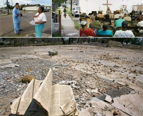 Ten years after Hurricane Katrina devastated New Orleans and the Gulf Coast, hundreds of thousands of United Methodists have volunteered or donated money for the cleanup. In this slideshow, photographer Mike DuBose pairs photos from immediately after the storm with images that show how far the recovery has come a decade later.