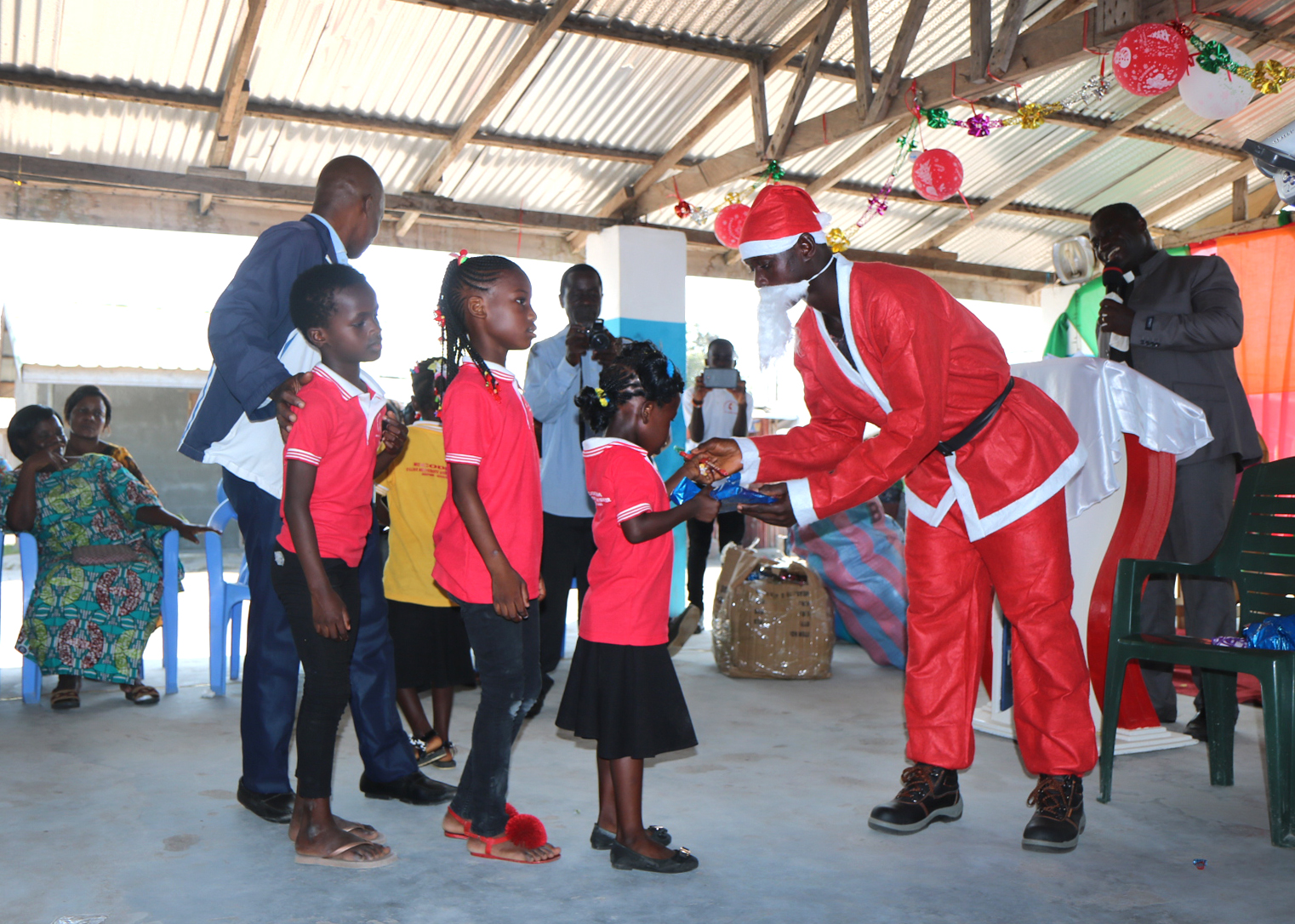 Children at refugee camp get Christmas surprise United Methodist News
