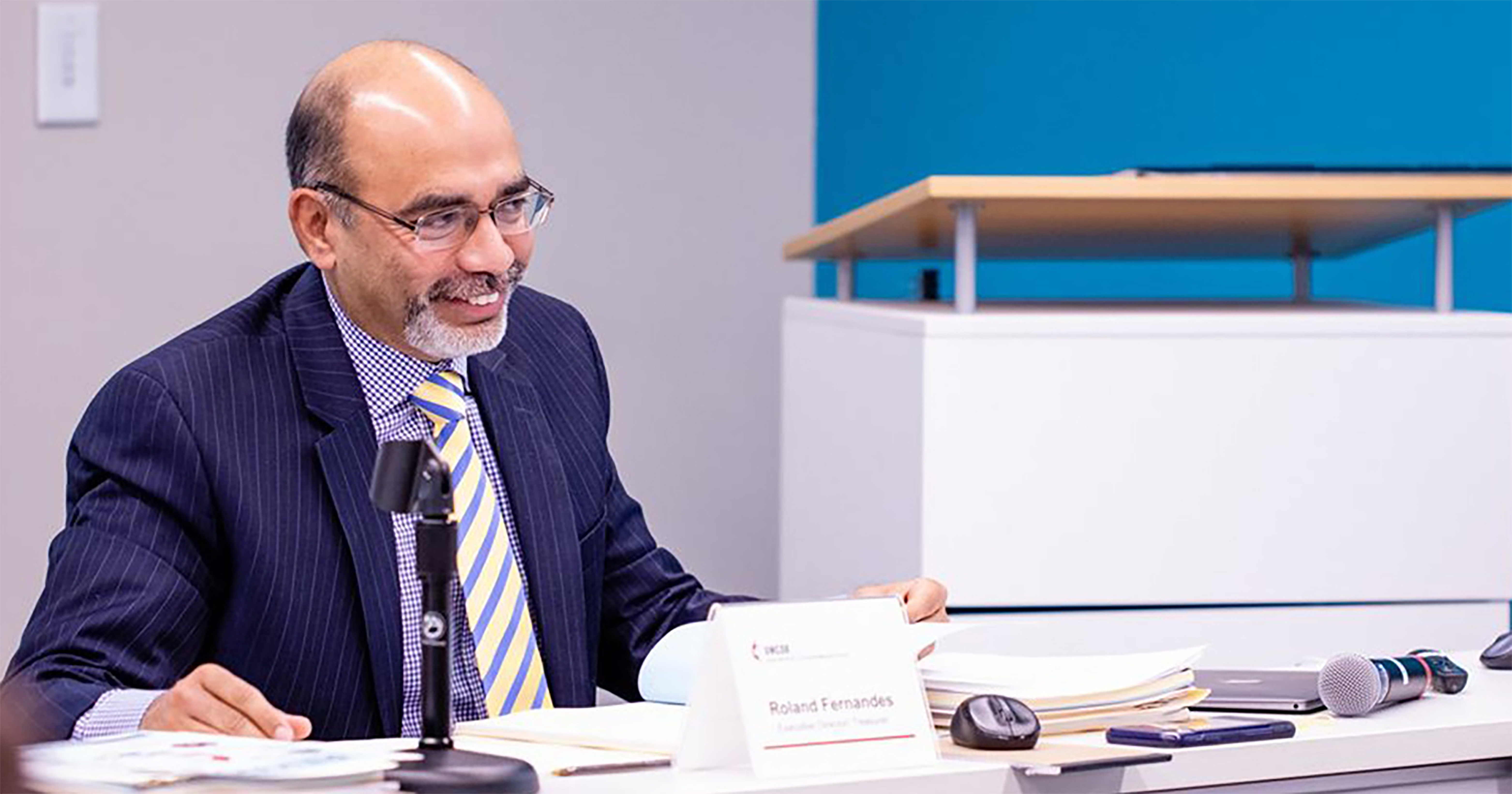 Roland Fernandes sucederá Thomas Kemper, que serviu por uma década e decidiu não ir à reeleição. Foto cedida por GBGM.