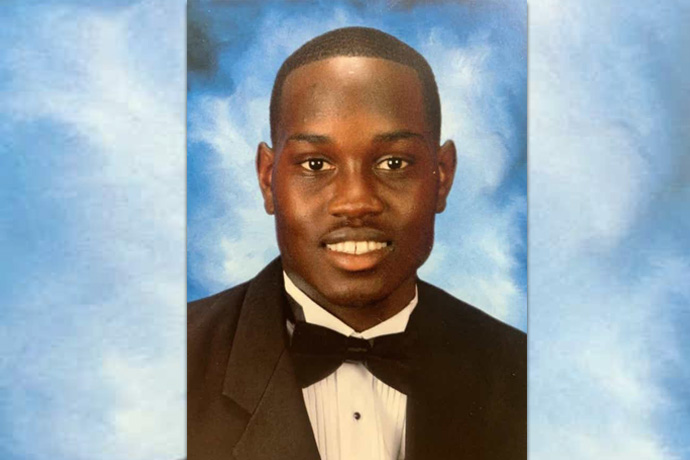 Ahmaud Arbery, a 25-year-old man from Brunswick, Ga., was shot and killed Feb. 23, but it was only after the May 5 release of a video of the incident that Gregory McMichael and his son Travis McMichael were charged in the killing. Family photo courtesy of Twitter.