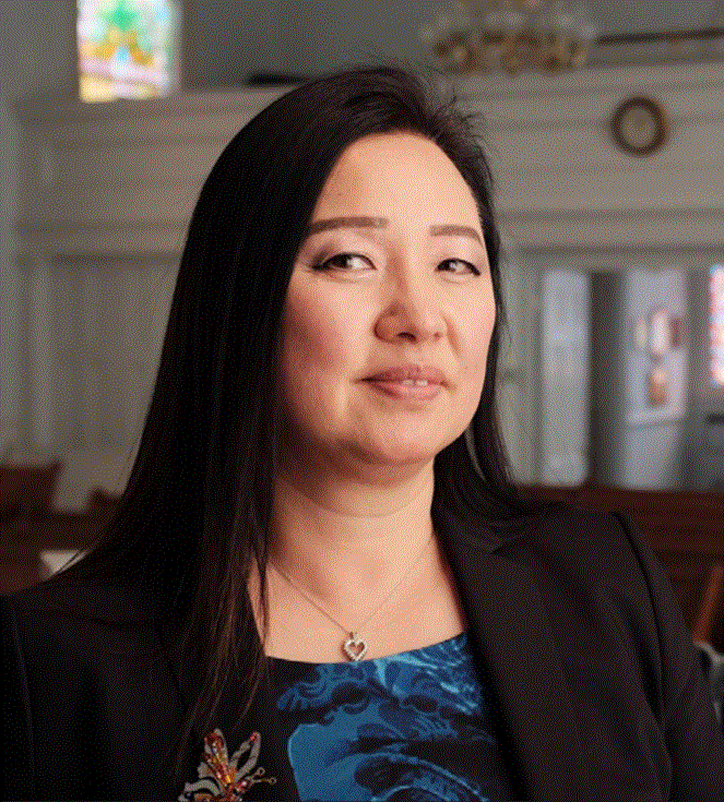 사진, 박신애 목사. 동펜실베니아 연회.