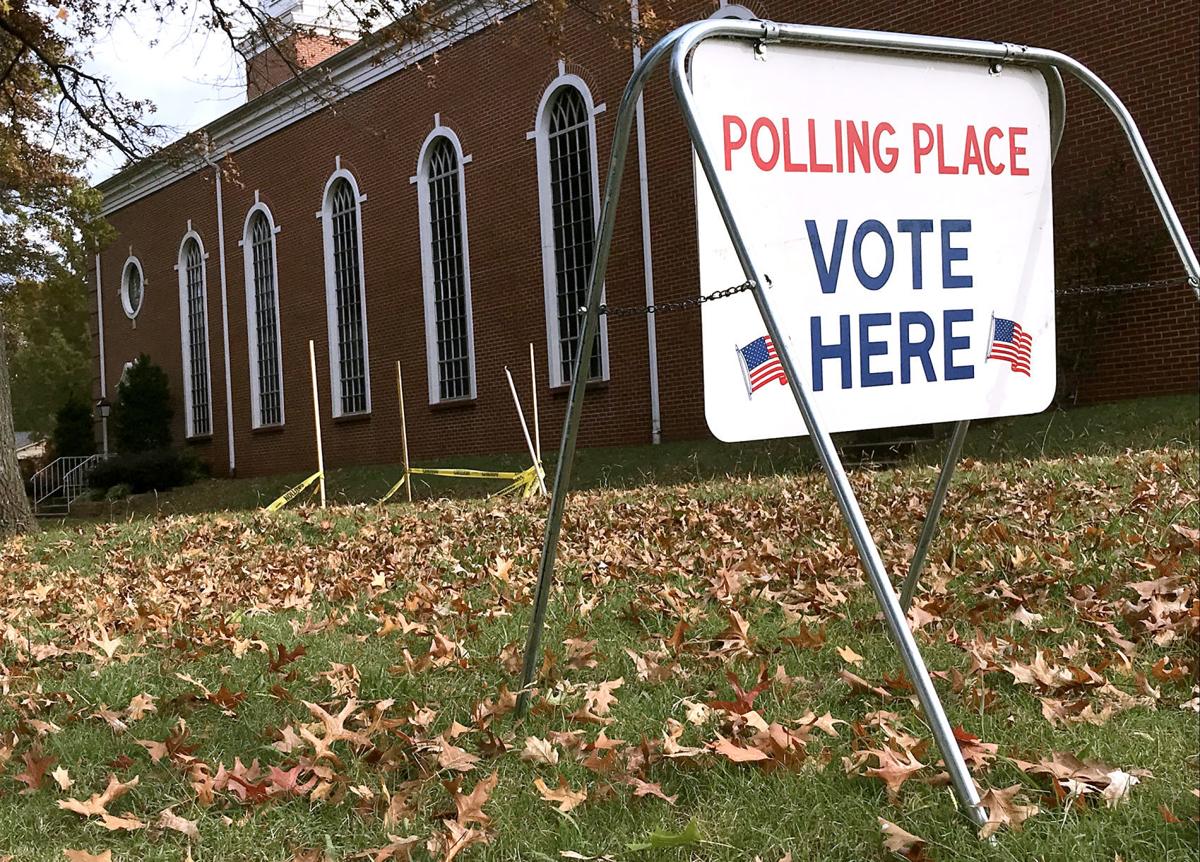 Un letrero al frente de la Iglesia Metodista Unida de New Haven en Tulsa, estado de Oklahoma, indica que es un centro electoral donde los votantes pueden sufragar. Foto: cortesía del Concilio de Obispos/as de La IMU tomada por John Clanton, Tulsa World.