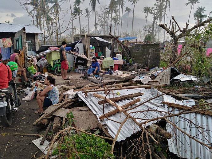 Care poate fi mult deteriorat de typhoon?