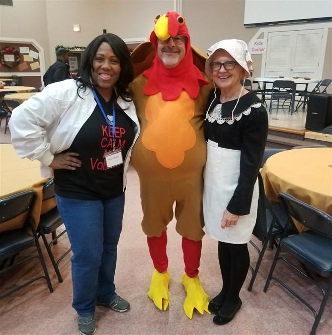 Celebración de Acción de Gracias en la Primera Iglesia Metodista Unida de Katy un año antes de la declaración de la pandemia de COVID-19. Foto cortesía de la Conferencia Anual de Tejas. Celebración de Acción de Gracias en la Primera Iglesia Metodista Unida de Katy un año antes de la declaración de la pandemia de COVID-19. Foto cortesía de la Conferencia Anual de Tejas.