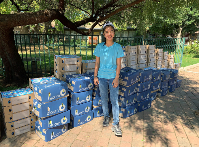Chanmony Ek, a Cambodian United Methodist missionary in South Africa, says the coronavirus pandemic significantly altered her experience there, and she admits she worries about being stricken with the virus while away from her family. Photo courtesy of Chanmony Ek.